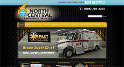 Desktop Screenshot of ncemergencyvehicles.com